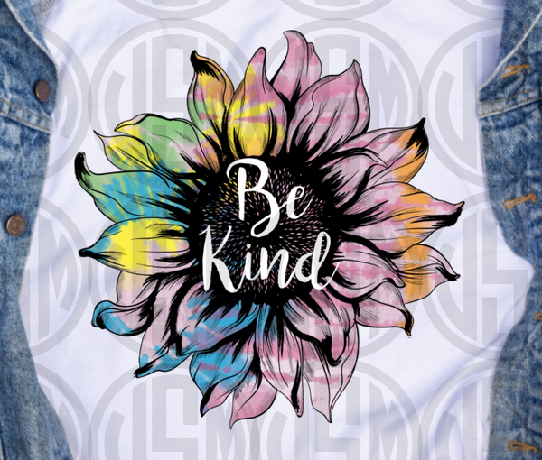 *Be Kind Sunflower Transfer