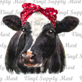 *Heifer Red Bandanna - HTV Transfer