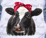 *Heifer Red Bandanna - HTV Transfer