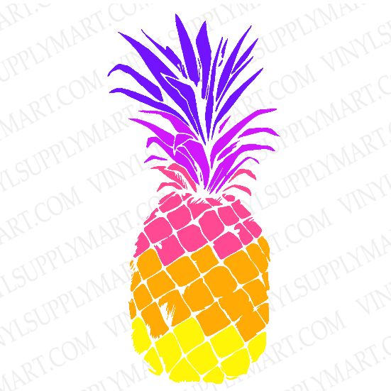 *Pineapple Ombre - Transfer