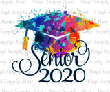 *Senior Grad Hat 2020 - HTV Transfer
