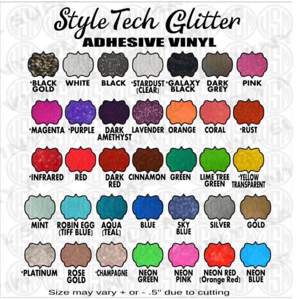 StyleTech Adhesive Glitter