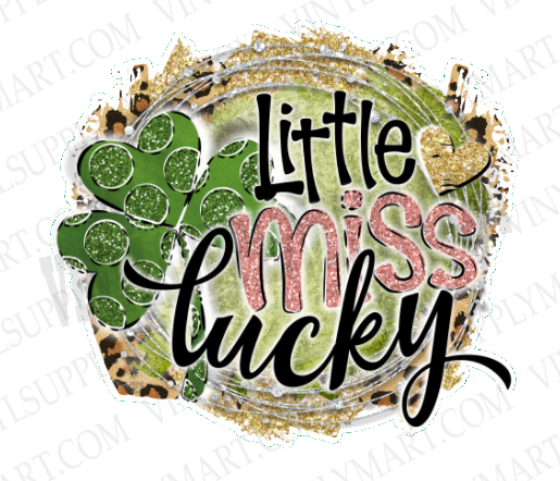 *Little Miss Lucky - Sublimation Transfer