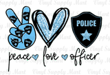 *Peace Love Officer - HTV Transfer