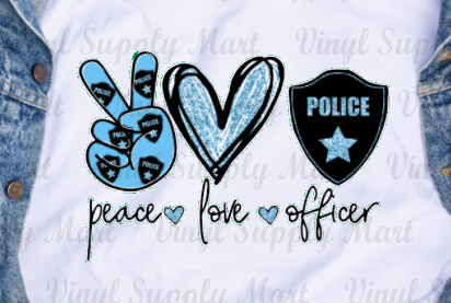 *Peace Love Officer - HTV Transfer